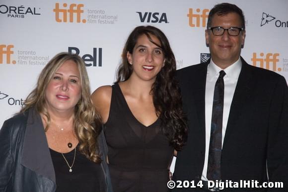 Ann Weiss, Lily LaGravenese and Richard LaGravenese at The Last 5 Years premiere | 39th Toronto International Film Festival