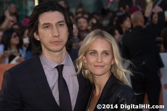 Adam Driver and Joanne Tucker | This Is Where I Leave You premiere | 39th Toronto International Film Festival