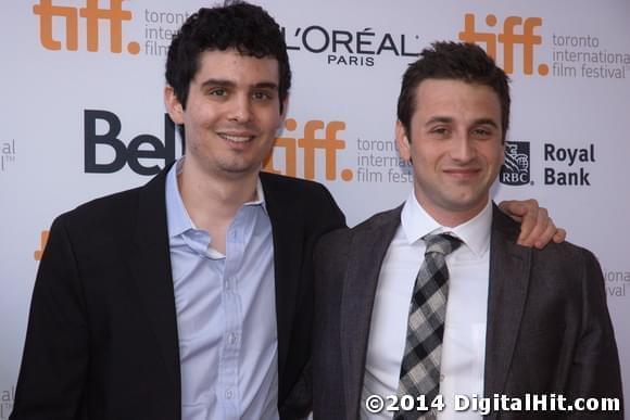 Damien Chazelle and Justin Hurwitz | Whiplash premiere | 39th Toronto International Film Festival