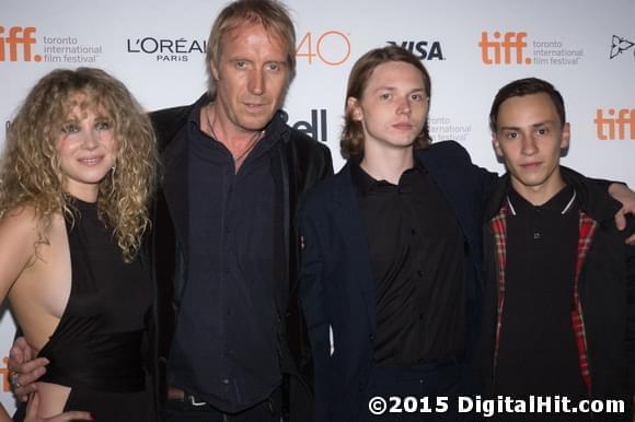 Juno Temple, Rhys Ifans, Jack Kilmer and Keir Gilchrist | Len and Company premiere | 40th Toronto International Film Festival