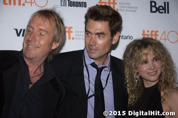 Rhys Ifans, Tim Godsall and Juno Temple | Len and Company premiere | 40th Toronto International Film Festival