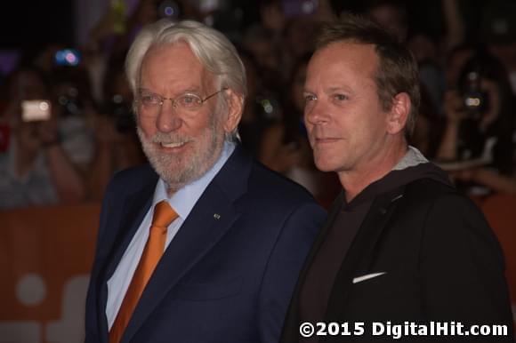 Photo: Picture of Donald Sutherland and Kiefer Sutherland | Forsaken premiere | 40th Toronto International Film Festival TIFF2015-d7i-0111.jpg