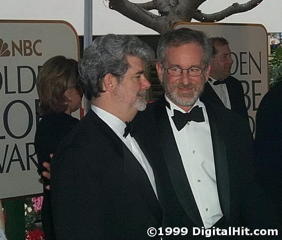 Photo: Picture of George Lucas and Steven Spielberg | 56th Annual Golden Globe Awards gg56-0621x11x1.jpg