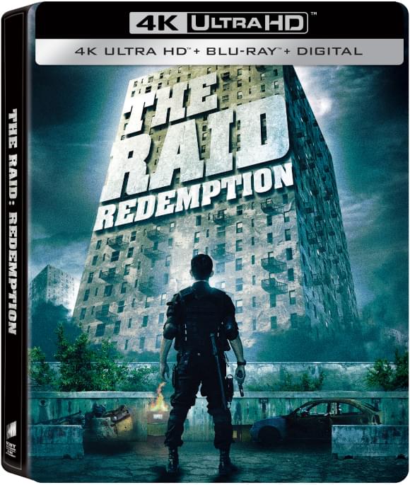 The Raid: Redemption 4K SteelBook coverart
