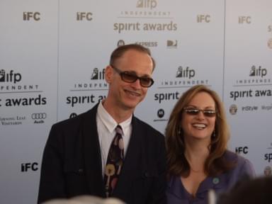 John Waters & Patricia Hearst  |  18th Independent Spirit Awards | DigitalHit.com ©2003 Digital Hit Entertainment Inc. Photographer:Ian Evans All rights reserved.