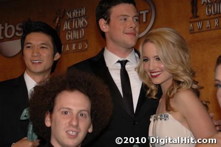 Photo: Picture of Harry Shum Jr., Josh Sussman, Cory Monteith and Dianna Agron | 16th Annual Screen Actors Guild Awards 2010-sag-awards-2040.jpg
