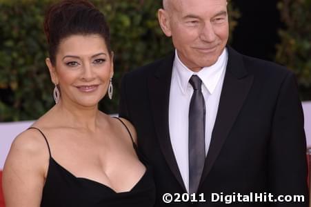 Marina Sirtis and Patrick Stewart | 17th Annual Screen Actors Guild Awards