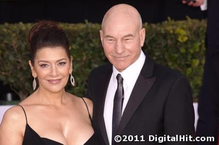 Photo: Picture of Marina Sirtis and Patrick Stewart | 17th Annual Screen Actors Guild Awards SAG-2011-0085.jpg