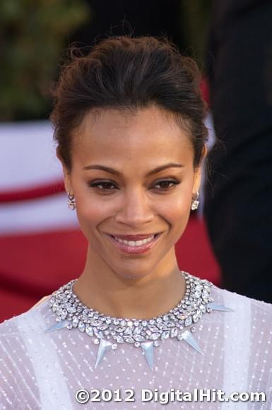 Photo: Picture of Zoe Saldana | 18th Annual Screen Actors Guild Awards 18th-SAG-Awards-0244.jpg