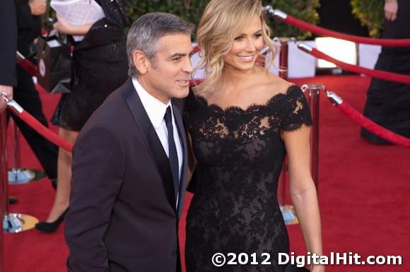 George Clooney and Stacy Keibler | 18th Annual Screen Actors Guild Awards