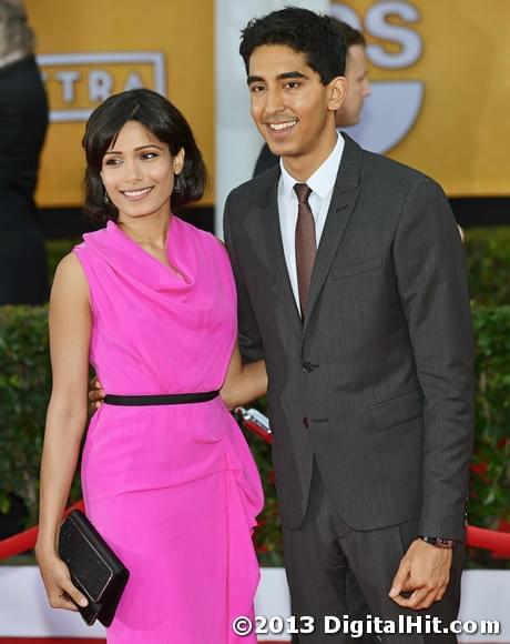 Photo: Picture of Freida Pinto and Dev Patel | 19th Annual Screen Actors Guild Awards SAG-awards-2013-0114.jpg