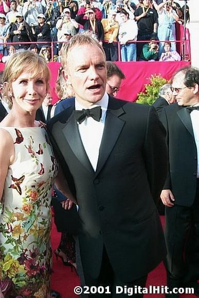 Trudie Styler and Sting | 73rd Annual Academy Awards