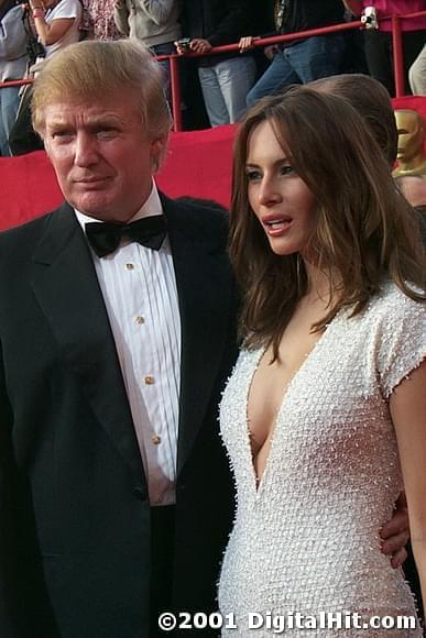 Donald Trump and Melania Knauss | 73rd Annual Academy Awards