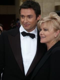 Hugh Jackman and Deborra-Lee Furness | 74th Annual Academy Awards