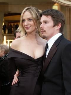 Uma Thurman and Ethan Hawke | 74th Annual Academy Awards