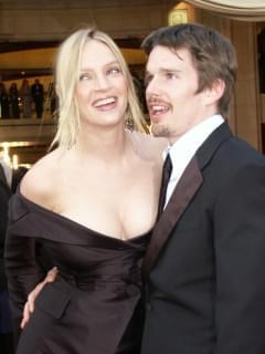 Uma Thurman and Ethan Hawke | 74th Annual Academy Awards