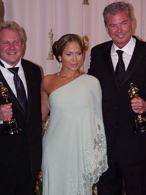 John Myhre, Jennifer Lopez and Gord Sim | 75th Annual Academy Awards