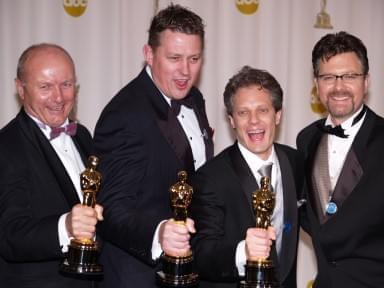 Christopher Boyes, Michael Semanick, Michael Hedges and Hammond Peek | 76th Annual Academy Awards