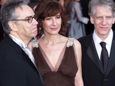 Howard Shore, Elizabeth Cotnoir and David Cronenberg | 76th Annual Academy Awards