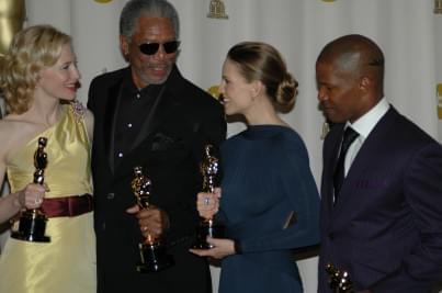 Photo: Picture of Cate Blanchett, Morgan Freeman, Hilary Swank and Jamie Foxx | 77th Annual Academy Awards 77-1283.jpg