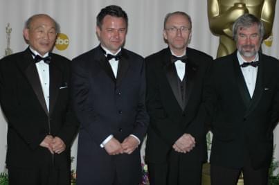 Takuo Miyagishima, Horst Burbella, Jean-Marie Lavalou and Alain Masseron | 77th Annual Academy Awards