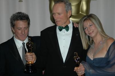 Dustin Hoffman, Clint Eastwood and Barbra Streisand | 77th Annual Academy Awards