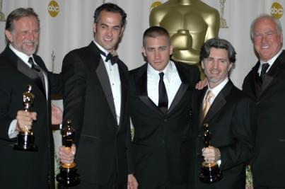 John Dykstra, Scott Stokdyk, Jake Gyllenhaal, Anthony LaMolinare and John Frazier | 77th Annual Academy Awards