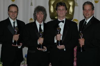Scott Millan, Greg Orloff, Bob Beemer and Steve Cantamessa | 77th Annual Academy Awards