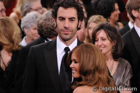 Sacha Baron Cohen and Isla Fisher | 79th Annual Academy Awards