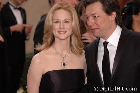 Laura Linney and Marc Schauer | 80th Annual Academy Awards