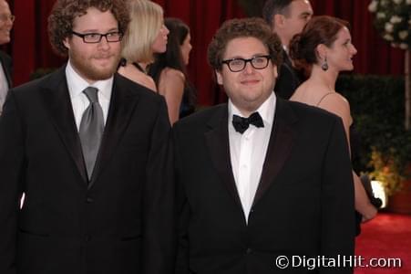 Seth Rogen and Jonah Hill | 80th Annual Academy Awards