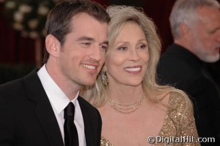 Liam Dunaway O’Neill and Faye Dunaway | 80th Annual Academy Awards