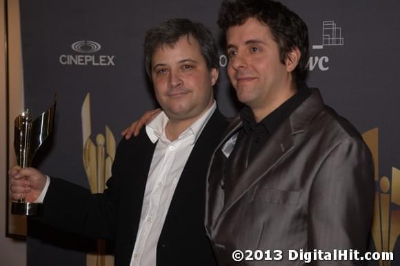 Martin Pissonnault and Jean-Francois Sauve | 1st Canadian Screen Awards
