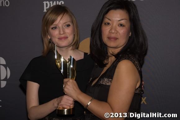 Sarah Polley and Anita Lee | 1st Canadian Screen Awards