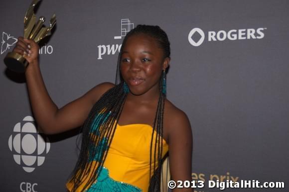 Rachel Mwanza | 1st Canadian Screen Awards