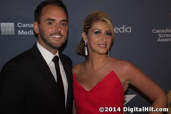 George Skoutakis and Katherine Akylas | Awards Gala Night One | 2nd Canadian Screen Awards