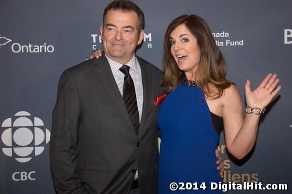 Tom Harrington and Erica Johnson | Awards Gala Night One | 2nd Canadian Screen Awards