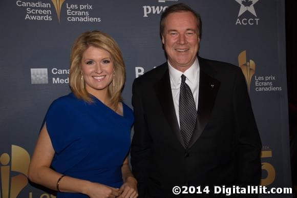 Michelle Dubé and Ken Shaw | Awards Gala Night One | 2nd Canadian Screen Awards