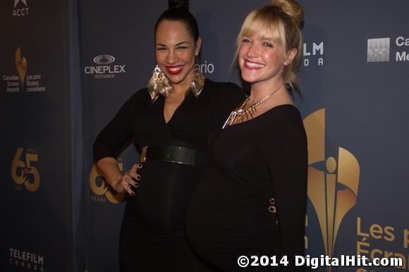 Amanda Brugel and Stephanie Anne Mills | Awards Gala Night Two | 2nd Canadian Screen Awards