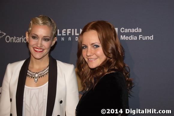 Luvia Petersen and Jessie Robertson | Awards Gala Night Two | 2nd Canadian Screen Awards