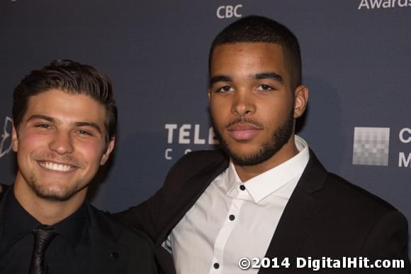 Luke Bilyk and A.J. Saudin | Awards Gala Night Two | 2nd Canadian Screen Awards