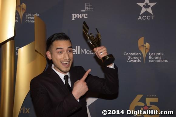 Carlos Bustamante | Awards Gala Night Two | 2nd Canadian Screen Awards