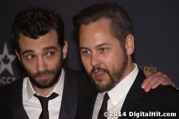 Jay Baruchel and Jonathan Sobol | CBC Broadcast Gala | 2nd Canadian Screen Awards