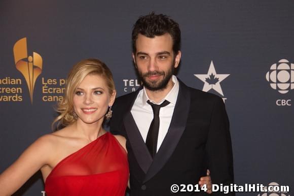 Katheryn Winnick and Jay Baruchel | CBC Broadcast Gala | 2nd Canadian Screen Awards