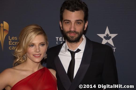 Katheryn Winnick and Jay Baruchel | CBC Broadcast Gala | 2nd Canadian Screen Awards