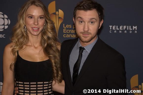 Rachel Klein and Sam Huntington | CBC Broadcast Gala | 2nd Canadian Screen Awards