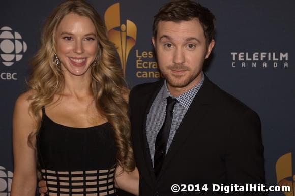 Rachel Klein and Sam Huntington | CBC Broadcast Gala | 2nd Canadian Screen Awards