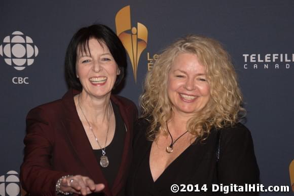 Heather Conway and Patricia Rozema | CBC Broadcast Gala | 2nd Canadian Screen Awards