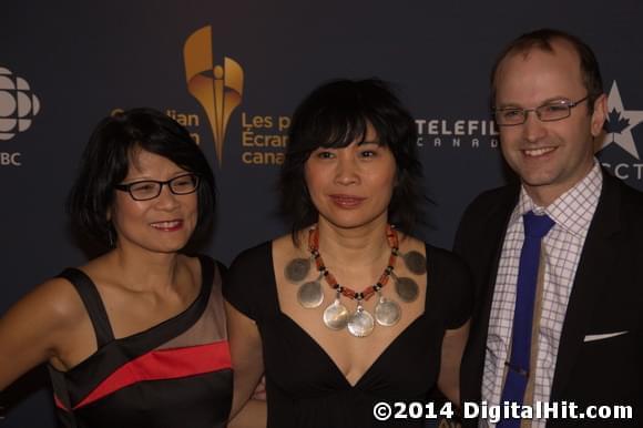 Olivia Chow, Sook-Yin Lee and Michael Layton | CBC Broadcast Gala | 2nd Canadian Screen Awards