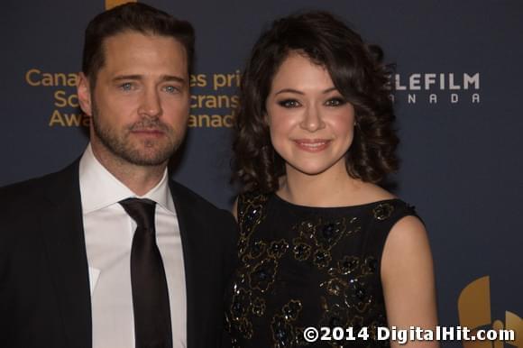 Jason Priestley and Tatiana Maslany | CBC Broadcast Gala | 2nd Canadian Screen Awards